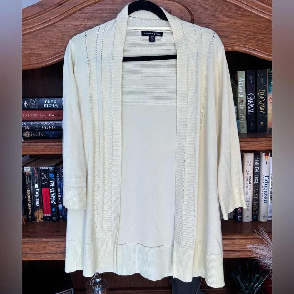Women's Butter Yellow Cardigan